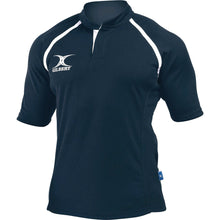 Load image into Gallery viewer, Navy Blue Rugby Shirt (Crested)
