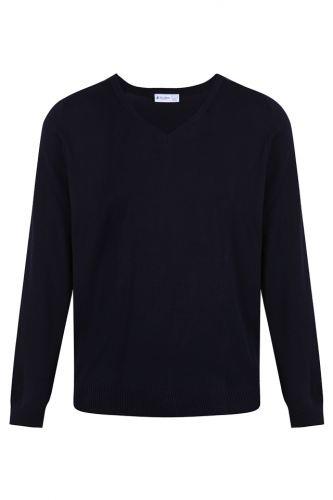 Upper School V-Neck Long Sleeve Jumper