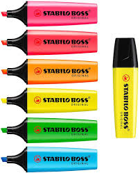 Stabilo Highlighters - pack of 6