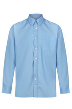 Load image into Gallery viewer, Preparatory School Boys’ Shirt Blue Twin Pack
